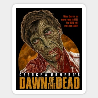 Dawn Of The Dead - DISTRESSED Magnet